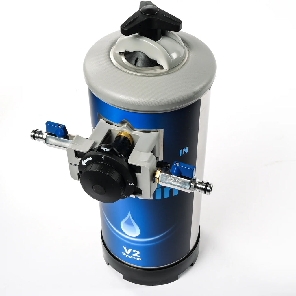 Aquain V2 – mobile Wasserenthärtung für Autowäsche & Gewerbe