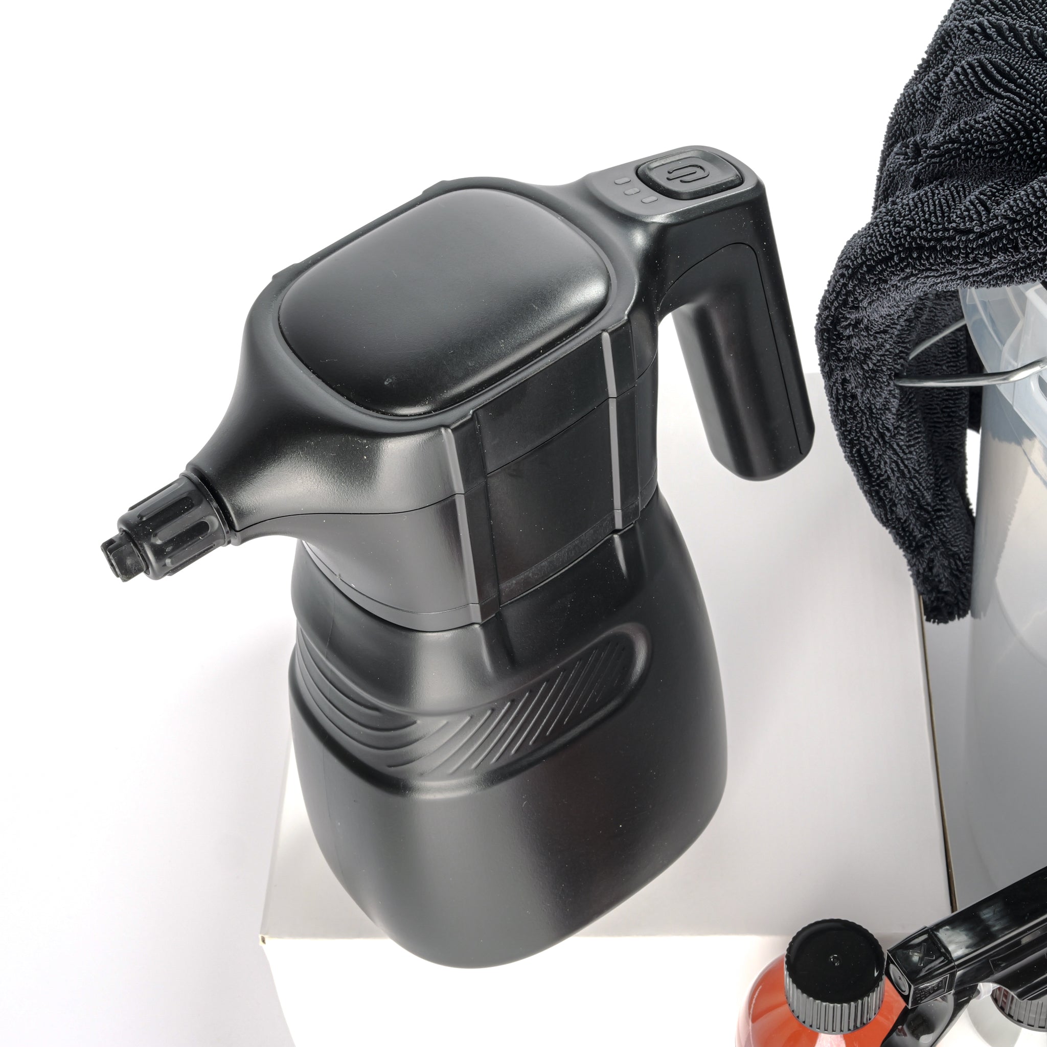 7WASH Autopflege Komplett Set mit Foamsprüher, Mikrofasertüchern, Wascheimer und Fahrzeugpflege Produkten
