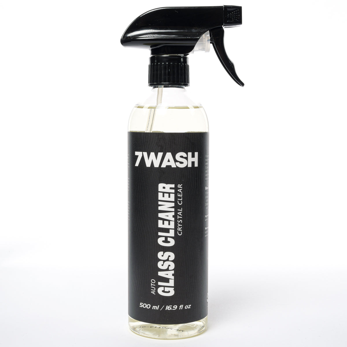 Glass cleaner – Streak-free window and mirror cleaning 500ml 7WASH