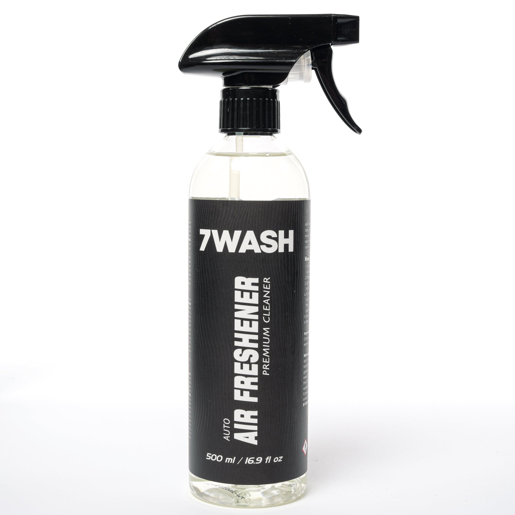 7WASH Auto Lufterfrischer 500 ml langanhaltendes Innenraum Duftspray zur Geruchsbeseitigung im Fahrzeug für frischen Duft und professionelle Innenraumpflege beim Car Detailing
