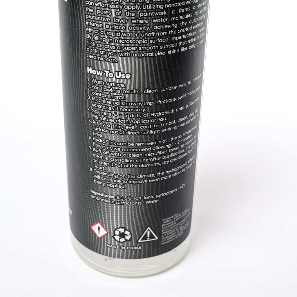7WASH Ceramic Quick Sealant 500 ml Keramik Spray Versiegelung für hydrophoben Lackschutz, glatte Oberfläche, starken Abperleffekt und professionelles Car Detailing