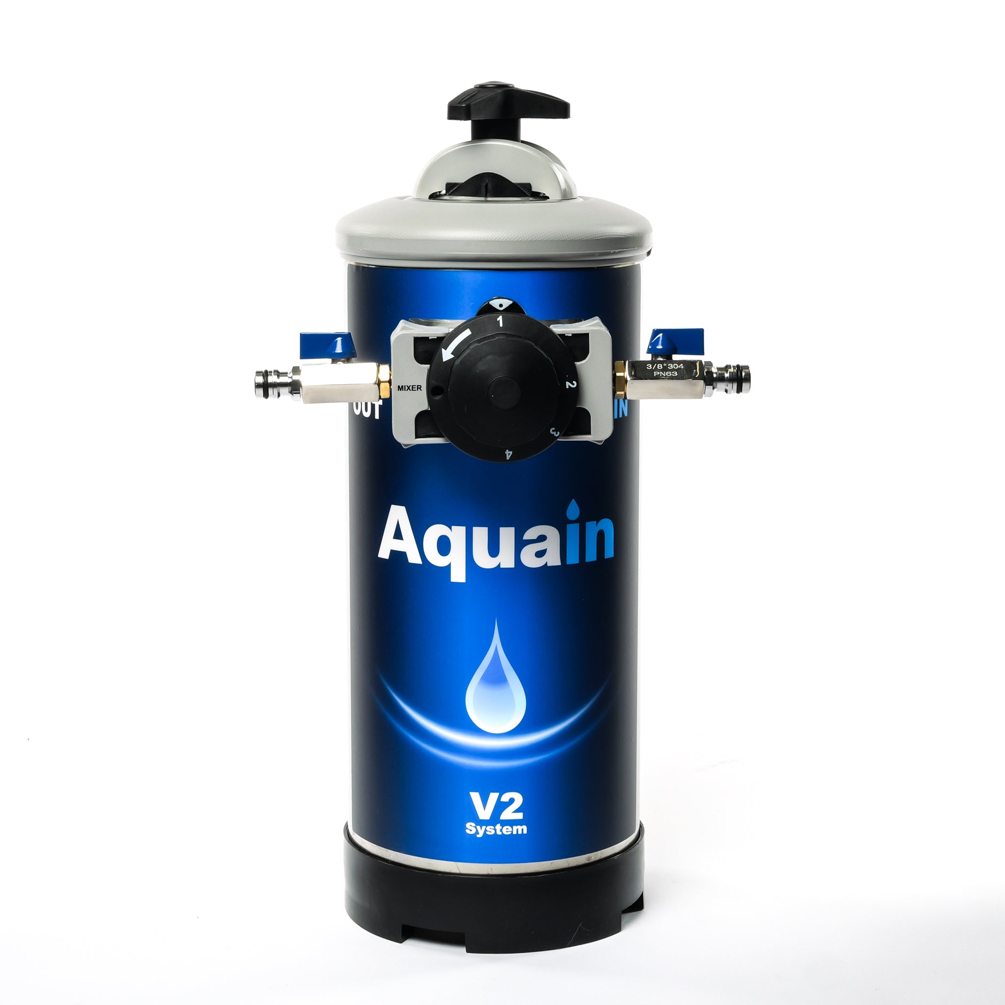 Aquain V2 – mobile Wasserenthärtung für Autowäsche & Gewerbe
