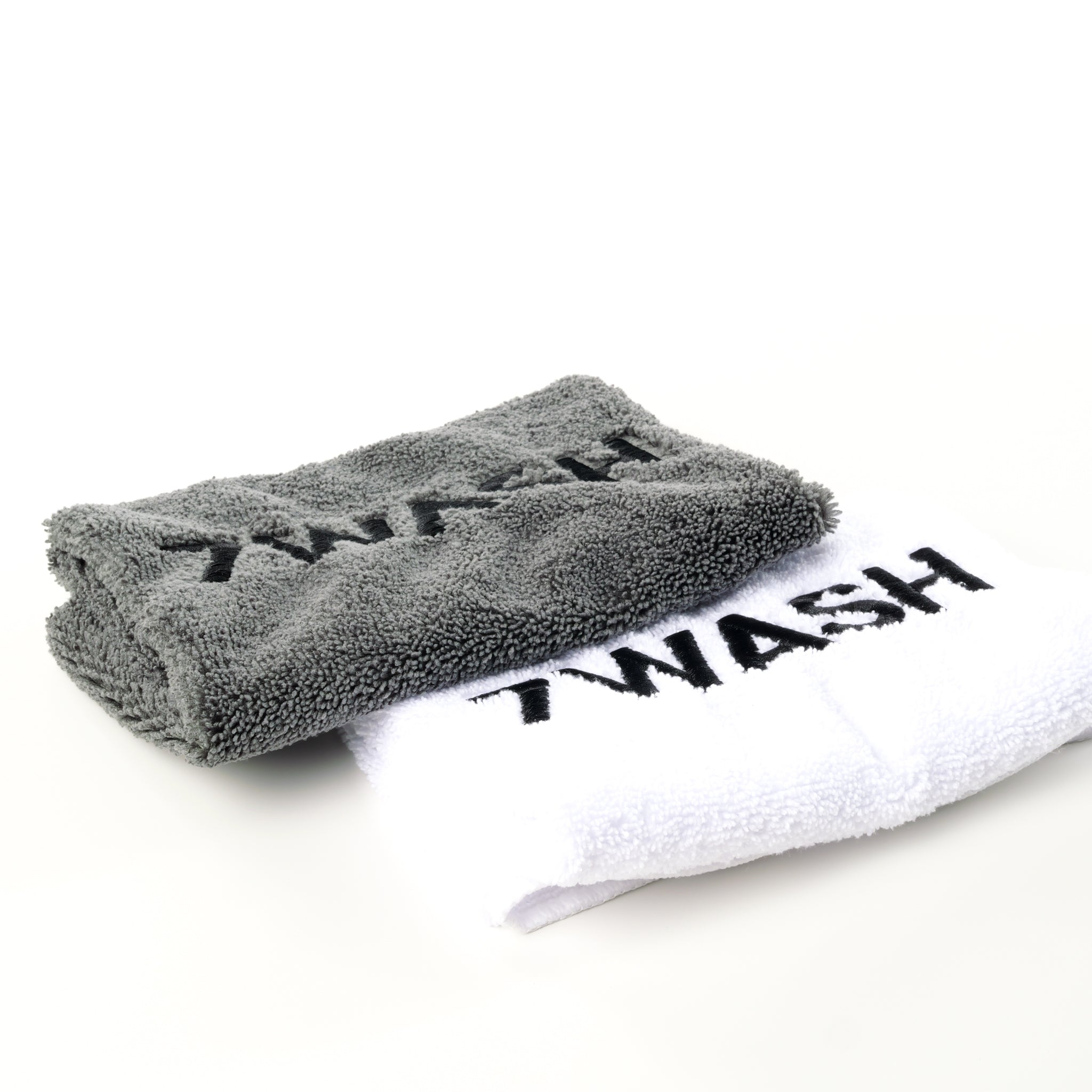 7WASH Premium Mikrofasertücher grau und weiss 40x40 cm für Fahrzeugpflege