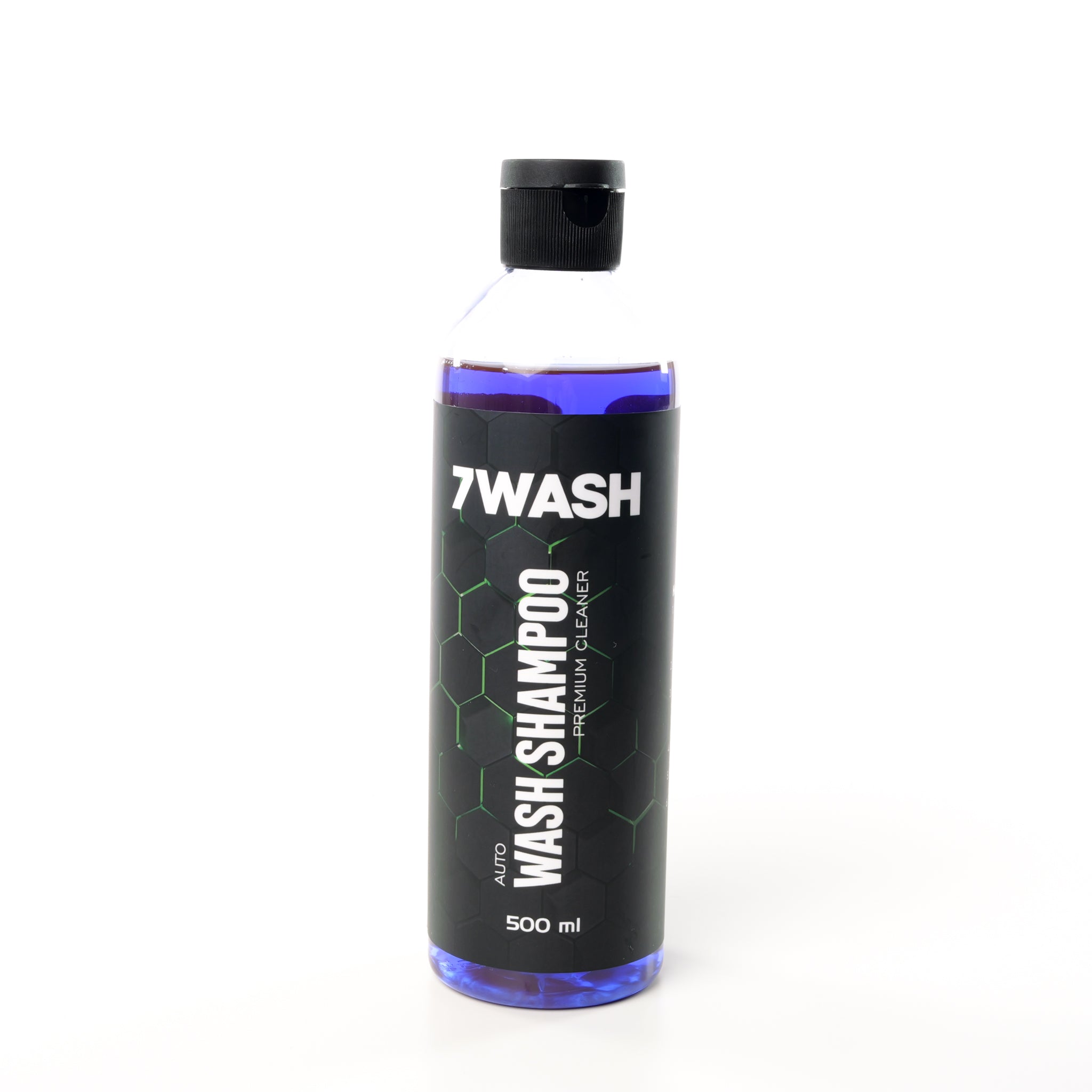 7WASH Wash Shampoo Premium 500 ml Autoshampoo Flasche Vorderansicht