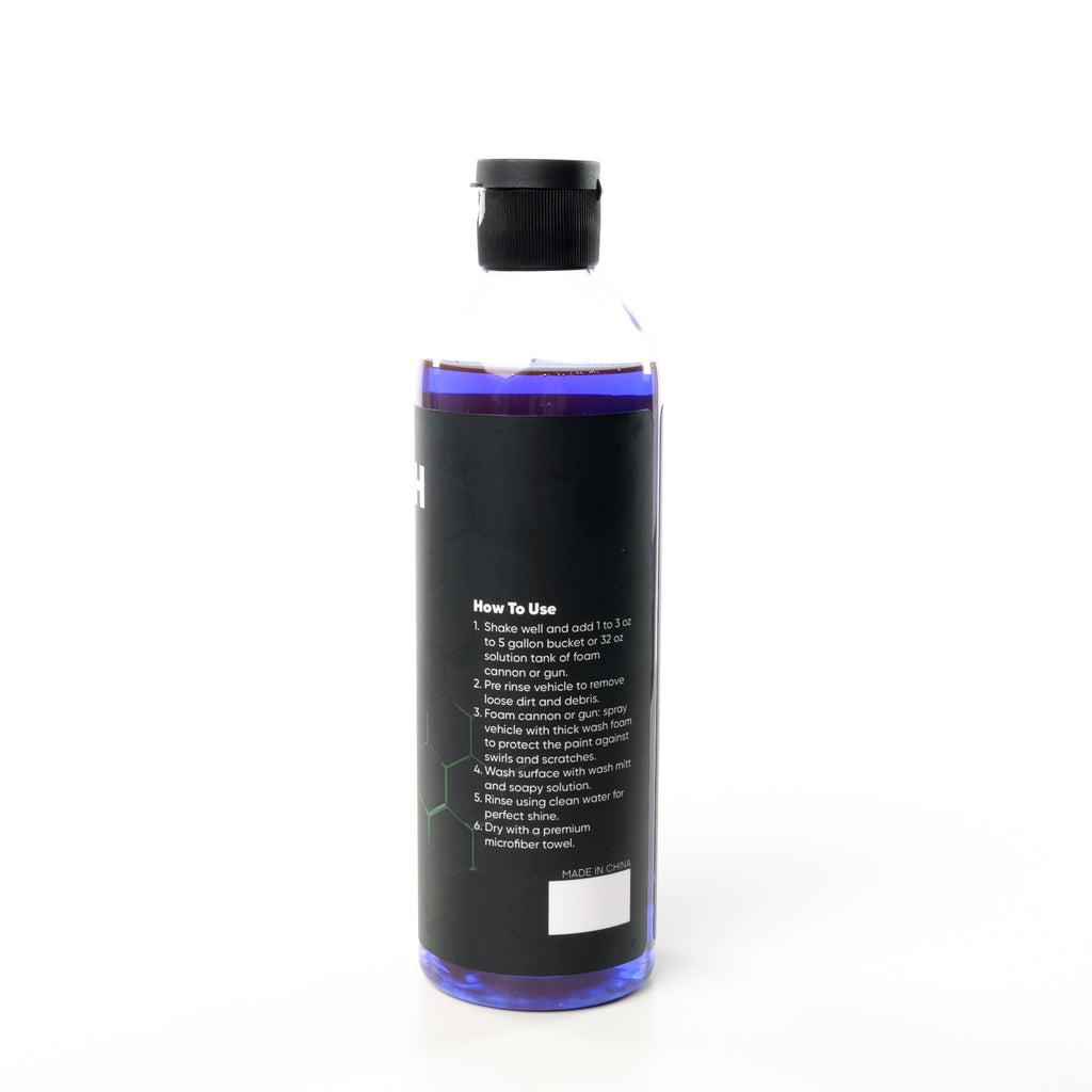 7WASH Wash Shampoo Premium 500 ml Autoshampoo Flasche Vorderansicht