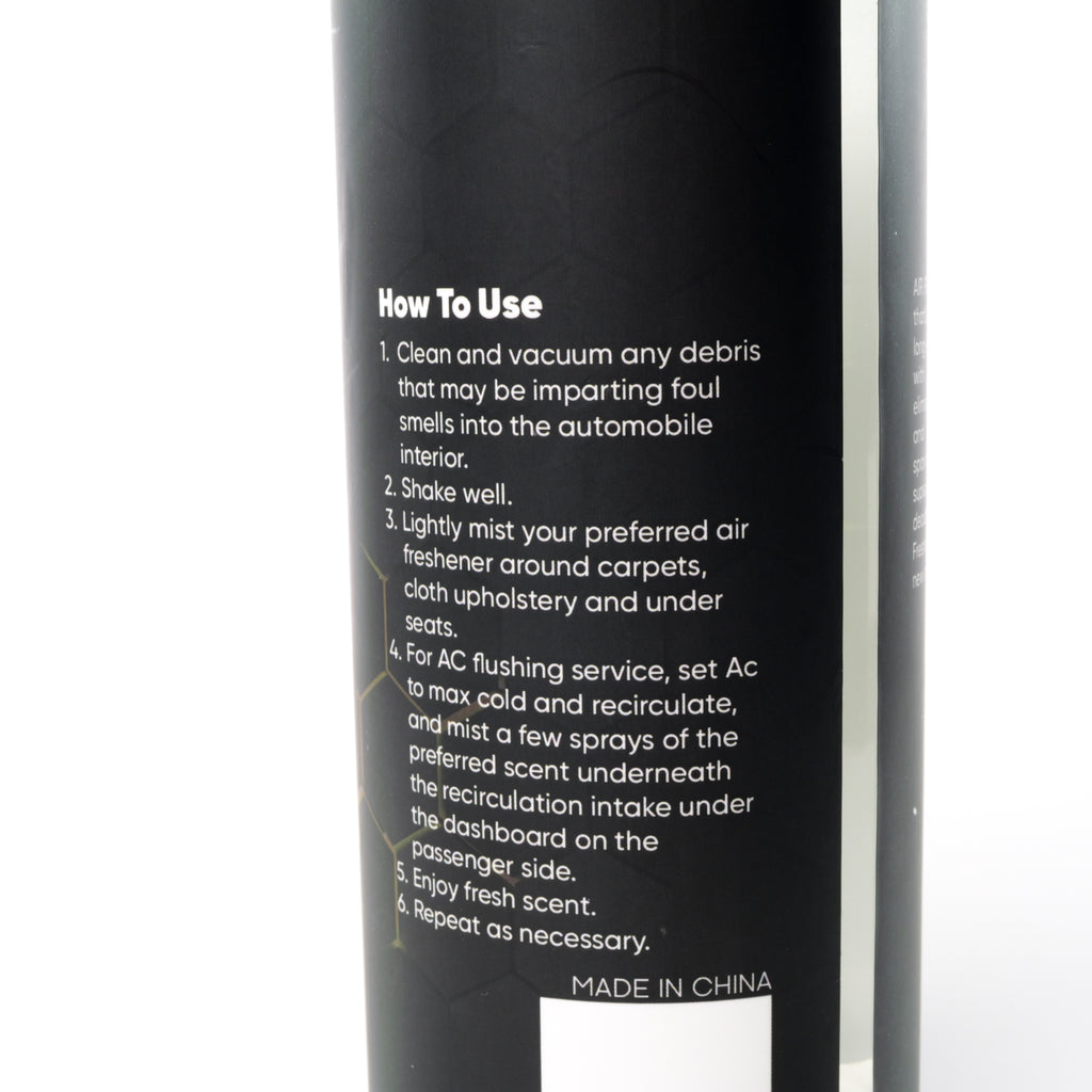 7WASH Air Freshener 500 ml Premium Auto Duft Flasche Vorderansicht