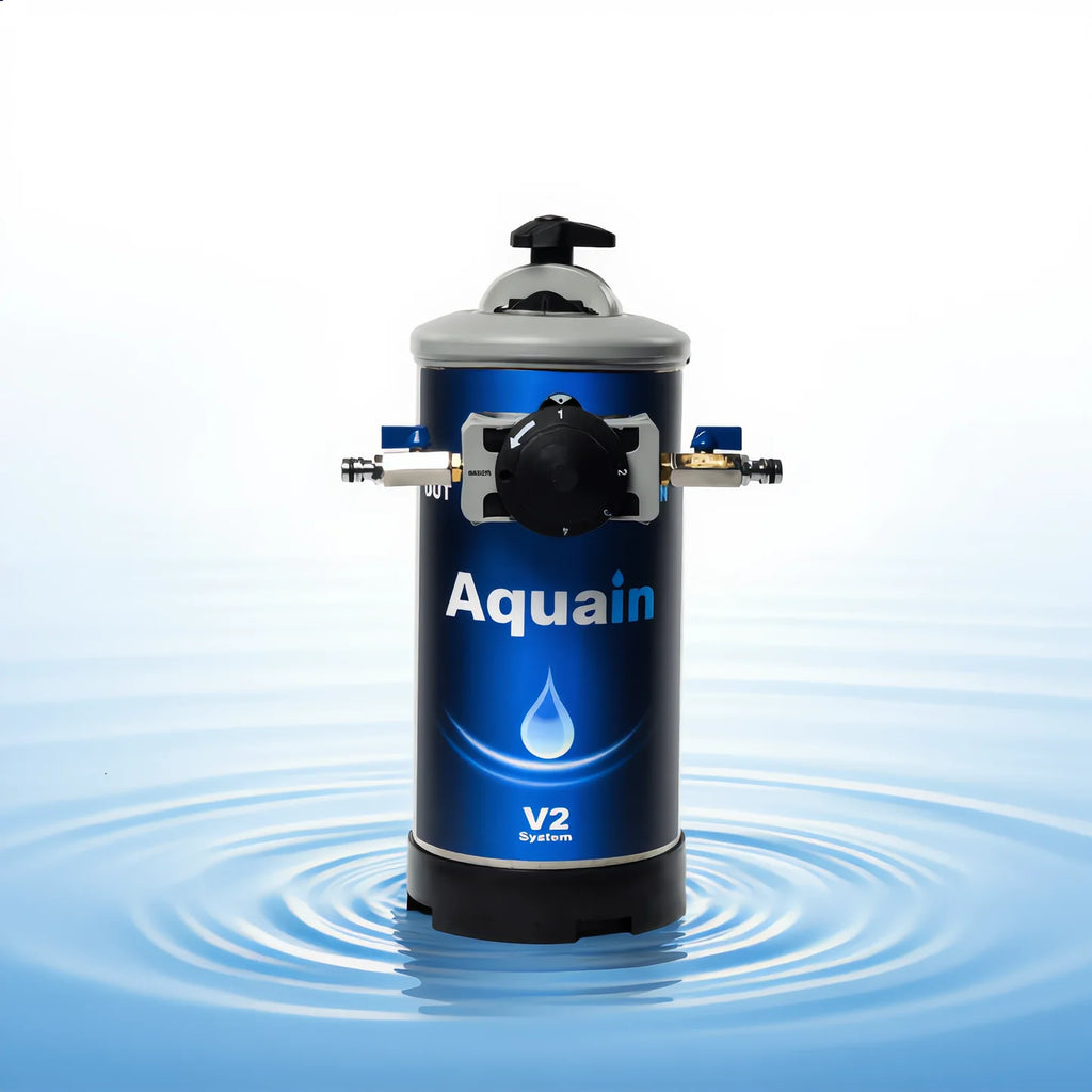 Aquain V2 – mobile Wasserenthärtung für Autowäsche & Gewerbe